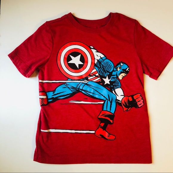 Old Navy Other - Old Navy Collectabilitees Captain America Tee 4T